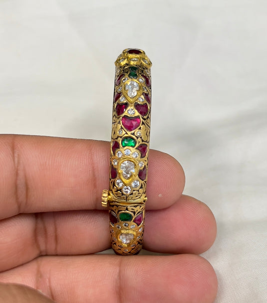 Kundan Partaj Work Bangle