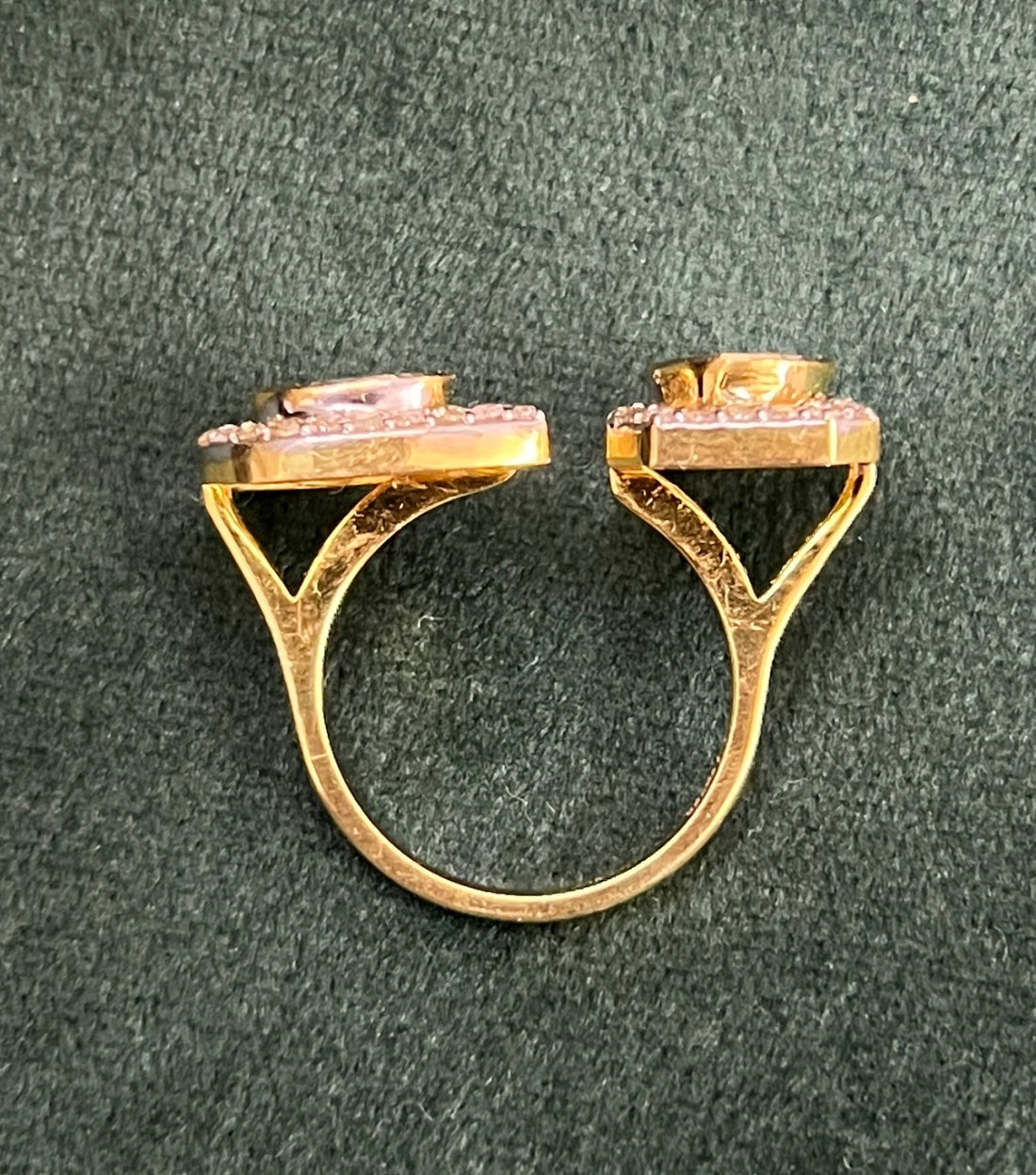 Diamond and Polki Ring 02