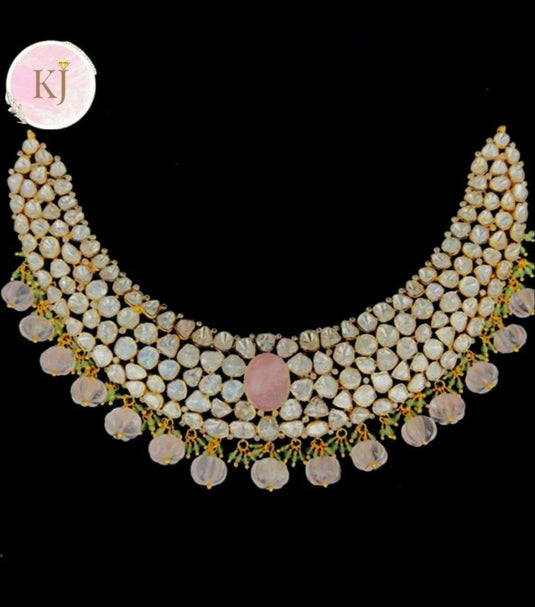 Morganite Stone Necklace