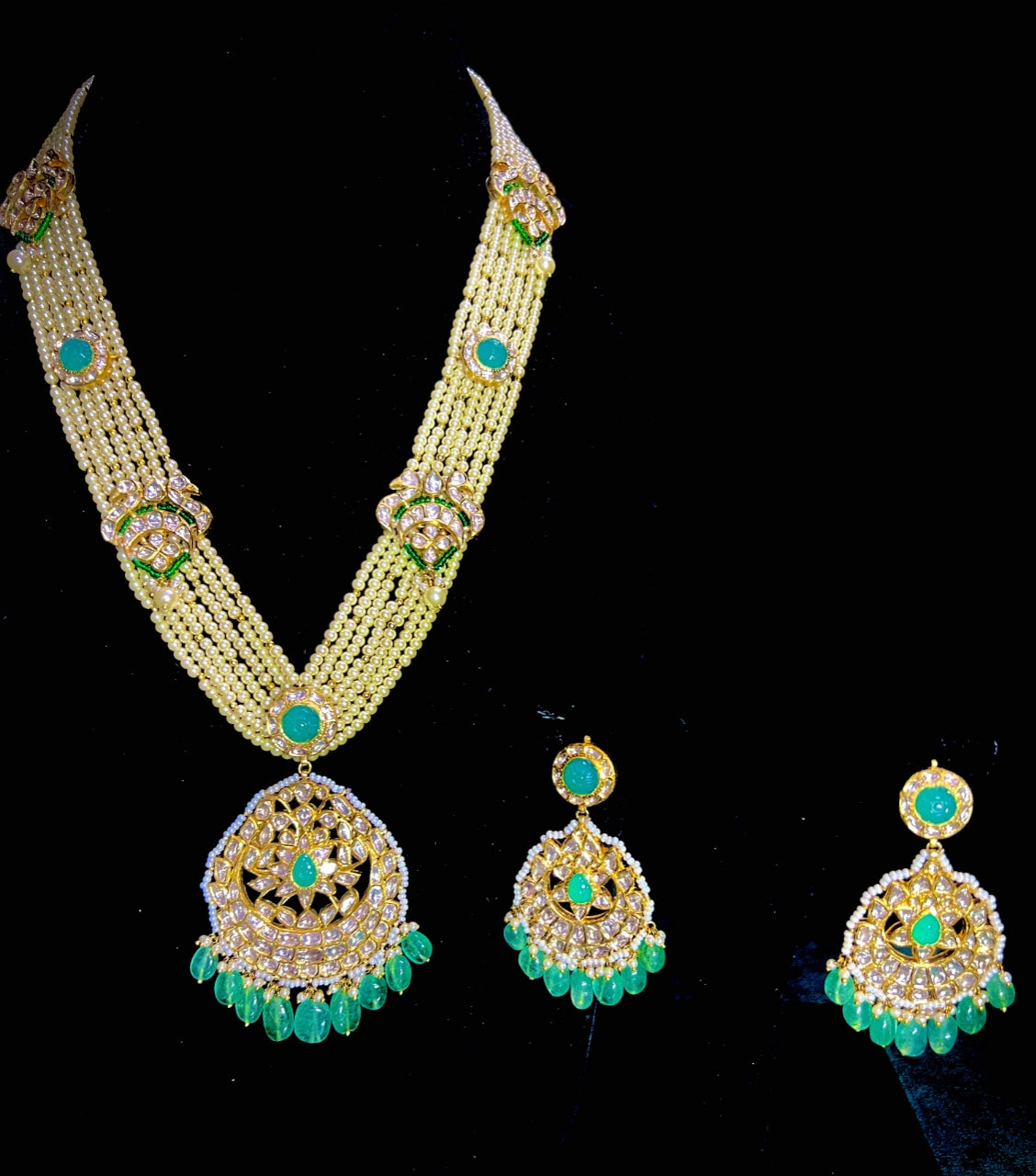 Peacock Polki Necklace