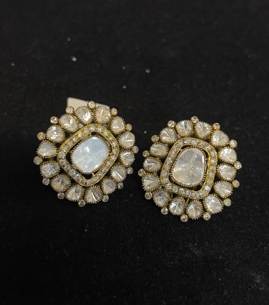 Diamond & Polki Earring