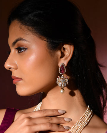 Diamond Polki Earring
